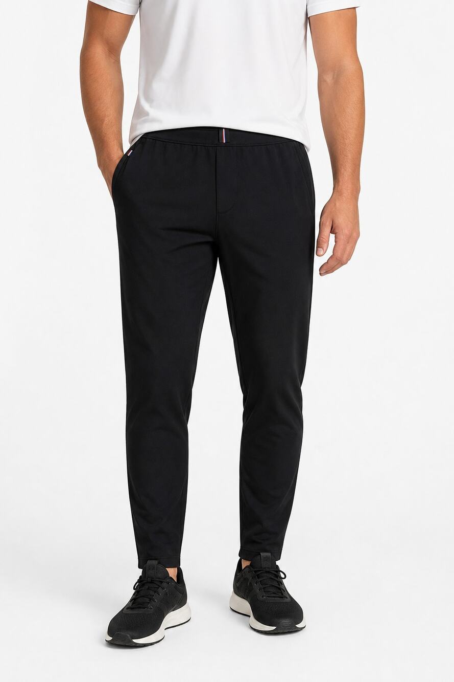 Fourlaps Men Equip Re-Up Stretch Athletic Pants Black M Recycled Nylon & Stretch